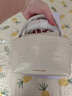 CHARLES&KEITH鳄鱼纹凯莉包手提斜挎婚包包女包七夕礼物送女友CK2-50270880-1 Ivory象牙色 S 实拍图