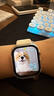 Apple/苹果 Watch S11 智能手表GPS款42毫米玫瑰金色铝金属表壳淡桃粉色运动型表带S/M MEUN4CH/B 实拍图