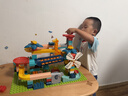 费乐（FEELO）大颗粒积木玩具拼装拼插宝宝桌面墙面配件男女孩大底板绿 实拍图
