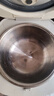 美的（Midea）电饭煲 3L家用电饭锅 316L不锈钢无涂层煮饭锅 2-3人智能预约0涂层煲汤煮粥MB-RE387S 实拍图