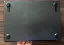 VOKAMO【2026新款M5适用】苹果电脑笔记本MacBook Air15保护壳M4/3/2带支架22到2025年新款外套 磨砂透黑 实拍图
