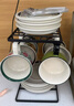 SUCCOHOMEWAREvintage中世纪复古咖啡杯礼盒搬家乔迁送人暖居伴手礼陶瓷马克杯 芬兰6杯碟勺+黑u架(礼盒装)(京东物流)快至次日达 实拍图
