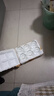 二两白酒杯描金带刻度家用高档酒具2两杯套装钢化玻璃杯啤酒杯子 2两刻度白酒杯(6只装) 实拍图