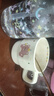可爱小海狸露比粉色少女心马克杯咖啡杯情侣陶瓷水叠叠杯早餐 奶白圣诞海狸 280ML 1个 实拍图