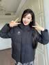 鸭鸭（YAYA）冰壳羽绒服女2026秋冬新款外套保暖男女短款三防加厚抗静电面包服 米白色 M 【建议110-130斤】 实拍图