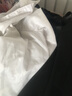 罗蒙（ROMON）纯色商务职业正装男士衬衫工装男装长袖衬衣男CS108黑色6XL 实拍图