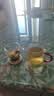 忆壶茶（YIHUTEA） 茶杯玻璃茶具加热杯垫套装泡茶道杯 绿茶杯红茶带过滤茶水分离杯 茗雅杯400ml 实拍图