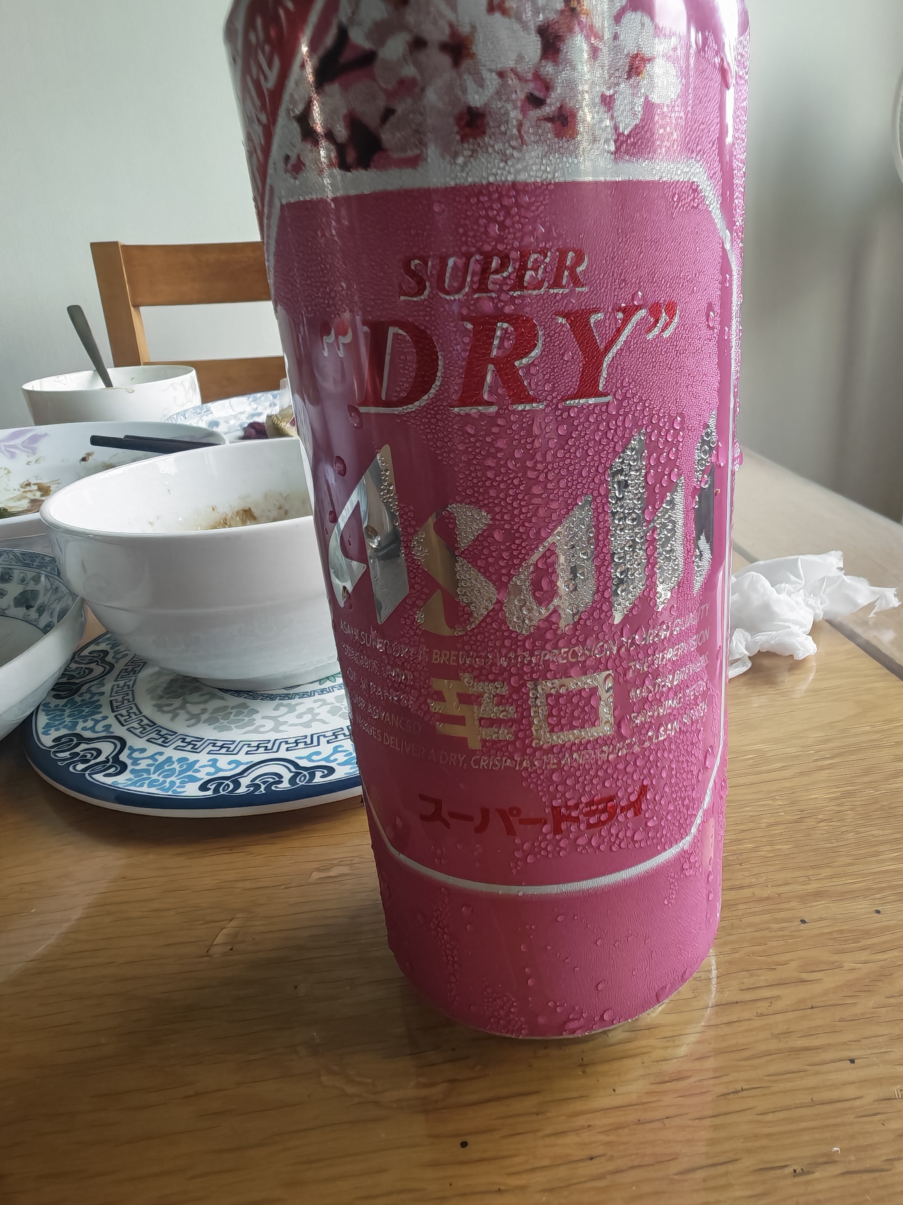 Asahi朝日超爽啤酒500ml*4罐*6组 樱花春日限定款整箱装 实拍图