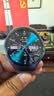 华为HUAWEI WATCH 5 46mm高端款航天级钛合金表壳银河紫素皮复合表带首创X-TAP智感窗 实拍图