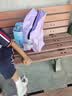 斯威（SWAY）轮滑鞋儿童溜冰鞋男女童初学套装中小学滑轮滑冰旱冰鞋成人直排轮 莫紫八轮全闪+头盔护具+一体支架 M (适合6-12岁)平时鞋码31-36 实拍图