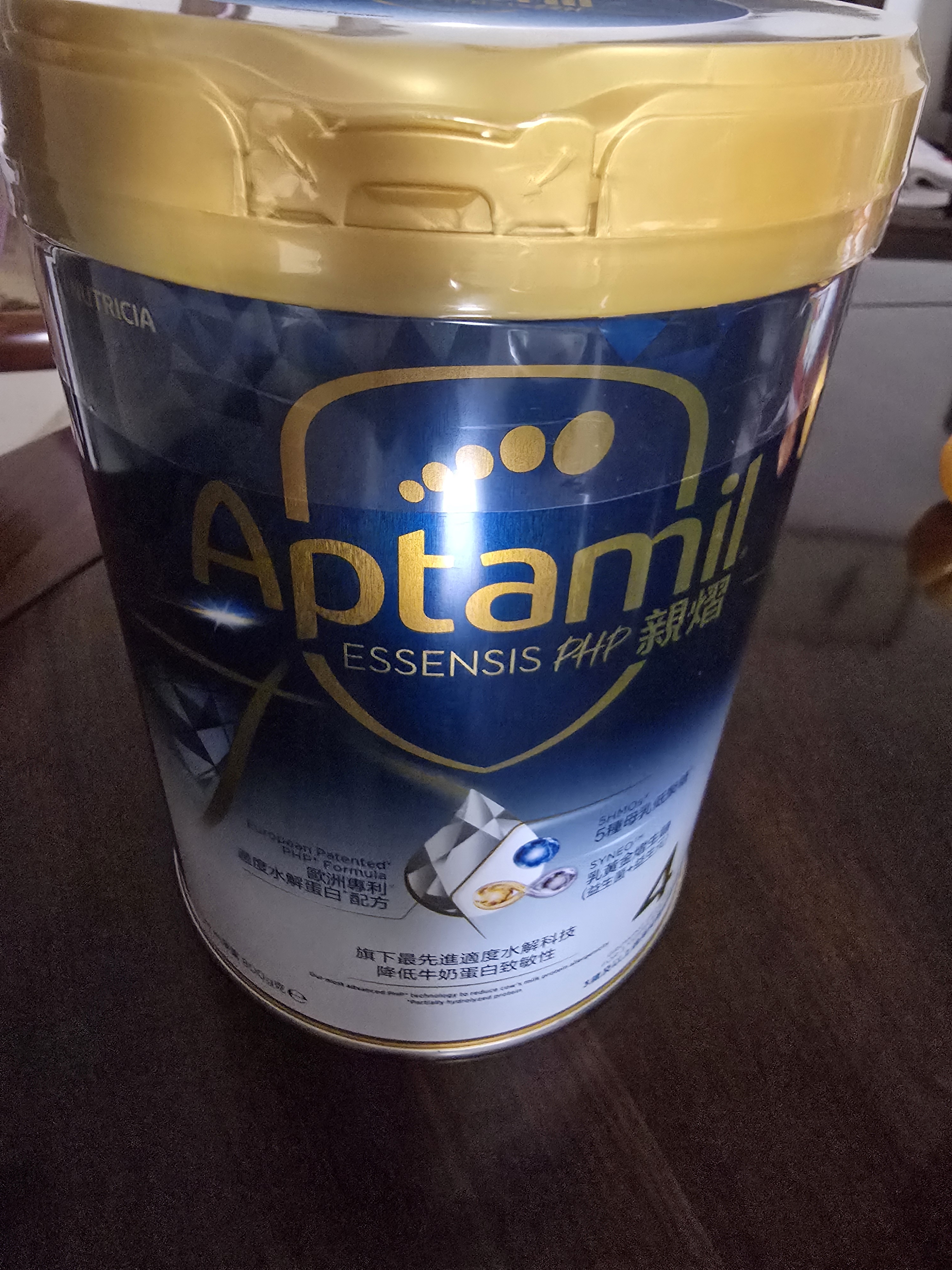 爱他美（Aptamil）[亲熠]奇迹白罐5HMO适度水解儿童奶粉4段3岁以上800g*6罐【升级】 实拍图