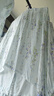 婧麒（JOYNCLEON）月子服夏薄款竹棉孕妇睡衣产后哺乳待产胸垫家居服 蓝L Jyz157092 实拍图