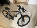 京东京造 XC350山地自行车铝合金禧玛诺21速油压碟刹成年人学生17寸太空灰 实拍图