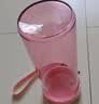 特百惠（Tupperware）莹彩430ml塑料杯男女士学生运动水杯子大容量泡茶杯 糖果粉 实拍图
