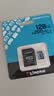 金士顿（Kingston）128GB TF（MicroSD）存储卡 内存卡U3 V30 A2 4K适配大疆Pocket 4/Action 6/Nano/无人机/运动相机 实拍图