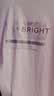 京东京造【凉感印花T】短袖男士t恤男抗菌防螨 bright白色 L 实拍图