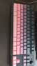 狼蛛S3187无线蓝牙有线三模键盘真机械手感键盘 RGB灯效 多功能旋钮 gasket结构f办公游戏电脑键鼠套装 黑莓粉【三模/RGB】 实拍图