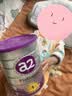 a2奶粉紫白金澳版A2蛋白+DHA 2段小罐400g 新西兰草饲+批批严检 实拍图