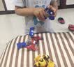 TOYS JIAYIHONGQI儿童玩具3-6岁汽车人男孩玩具变形警车子迷你机器人男孩女孩礼物 【2合1】磁性合体机器人JY675J 实拍图