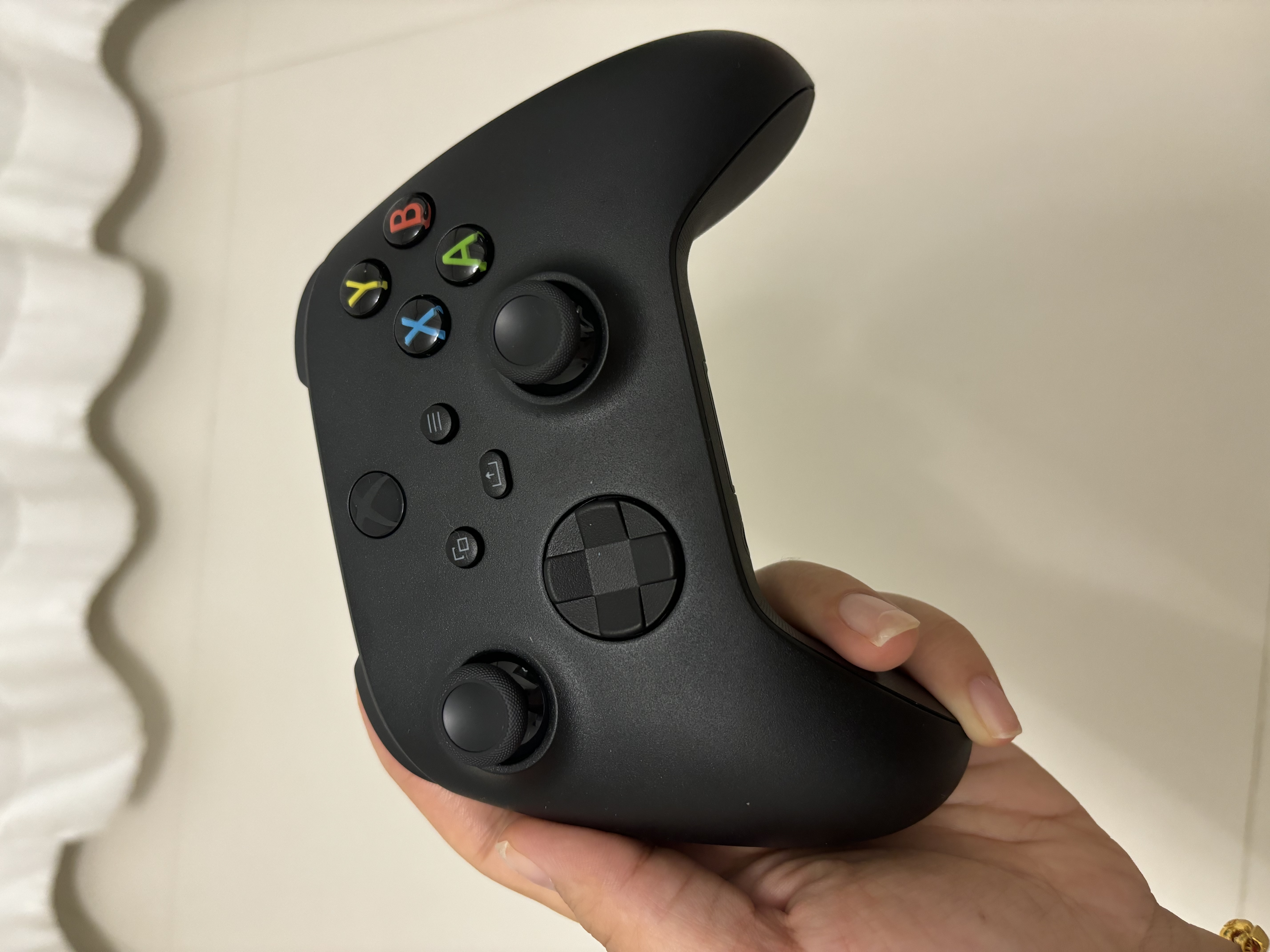 微软（Microsoft）XBOX无线游戏手柄 无线控制器 磨砂黑 蓝牙适配XBOX/PC/平板/手机Steam促销黑神话悟空 影之刃零 实拍图