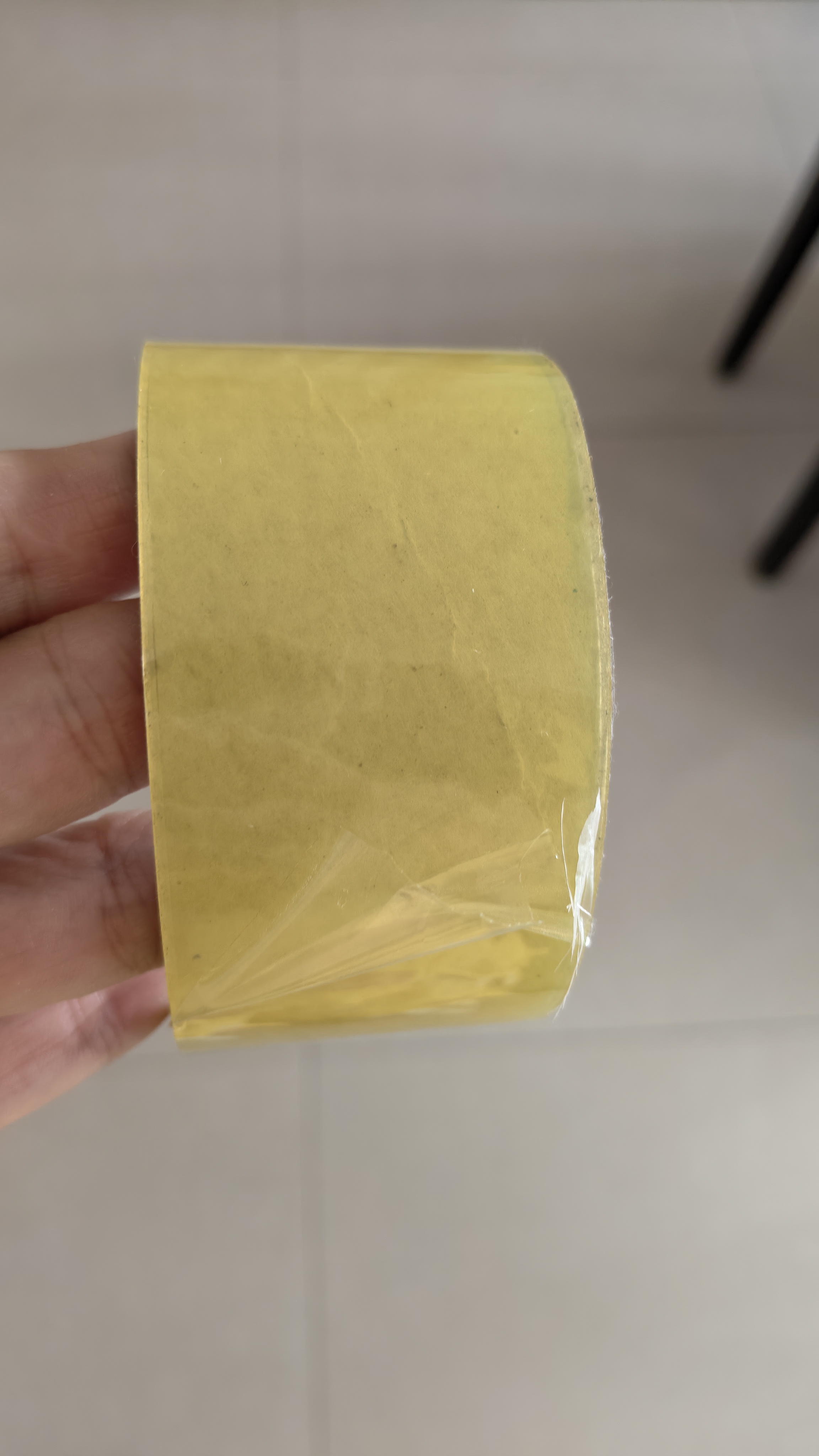 透明胶带封口胶快递打包装胶带胶布大卷厚黄色封箱胶带纸整箱防水防风 透明黄色 4.0cm*20m 实拍图