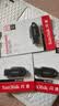 Sandisk闪迪64GB USB3.2 U盘 CZ550黑色 读速100MB/s 安全加密 数据恢复 学习办公电脑车载 高速大容量优盘 实拍图