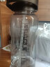 天喜（TIANXI）塑料杯大容量水杯夏季健身运动户外壶耐高温刻度吸管杯子 2000ml 实拍图