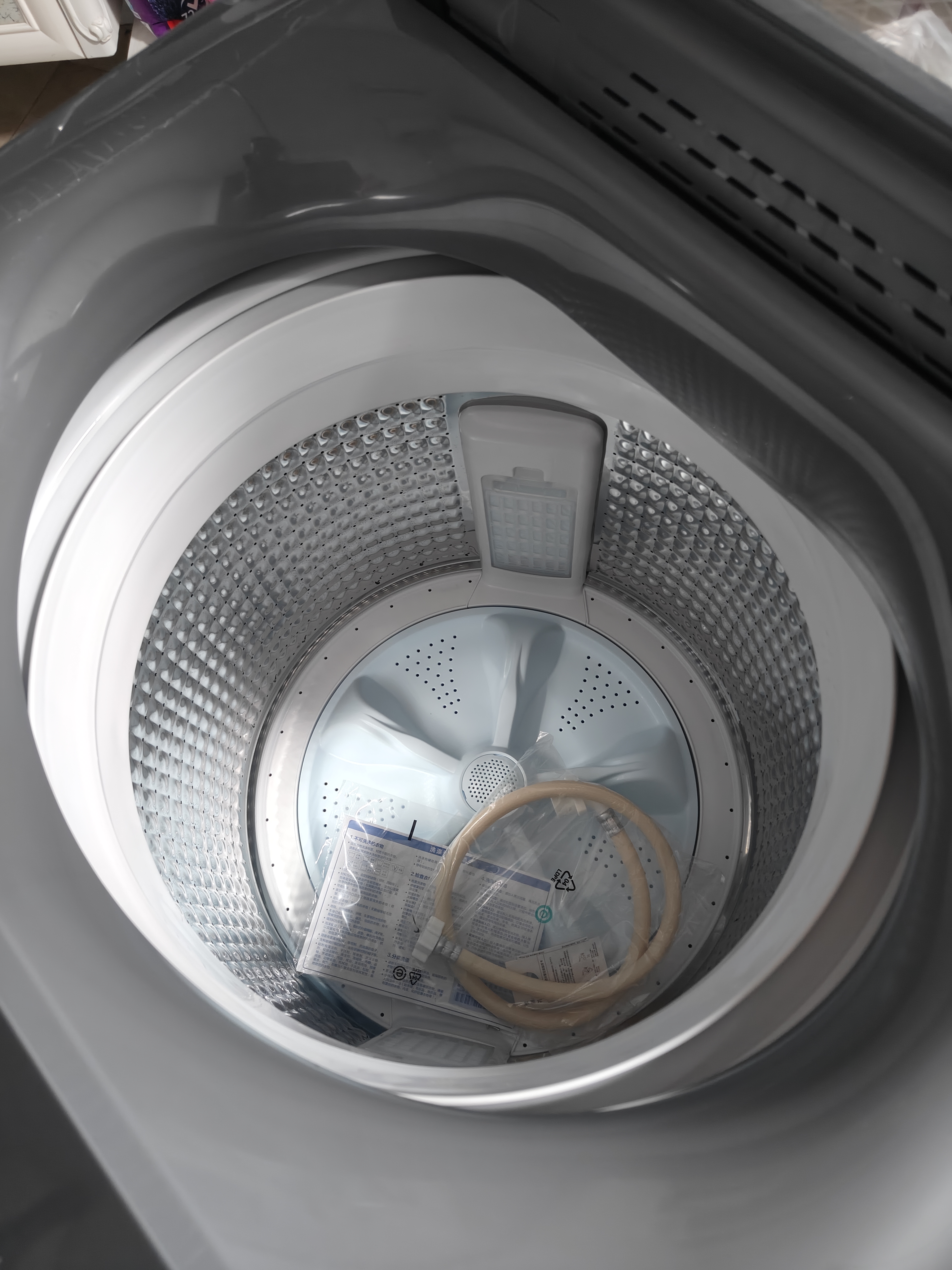 海尔（Haier）【云溪4.0】2026年新款洗衣机全自动波轮直驱变频一级能效家用除菌除螨AI智洗以旧换新国家补贴 13kg手搓洗防缠绕+1.28洗净比+电离除菌 波轮 实拍图