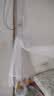 【万单爆款】老式家用蚊帐架 加密防蚊卧室双人床帐篷传统方顶 老式加密白蚊帐【绑绳款】 2.2m*2m*1.8m 长*宽*高 实拍图