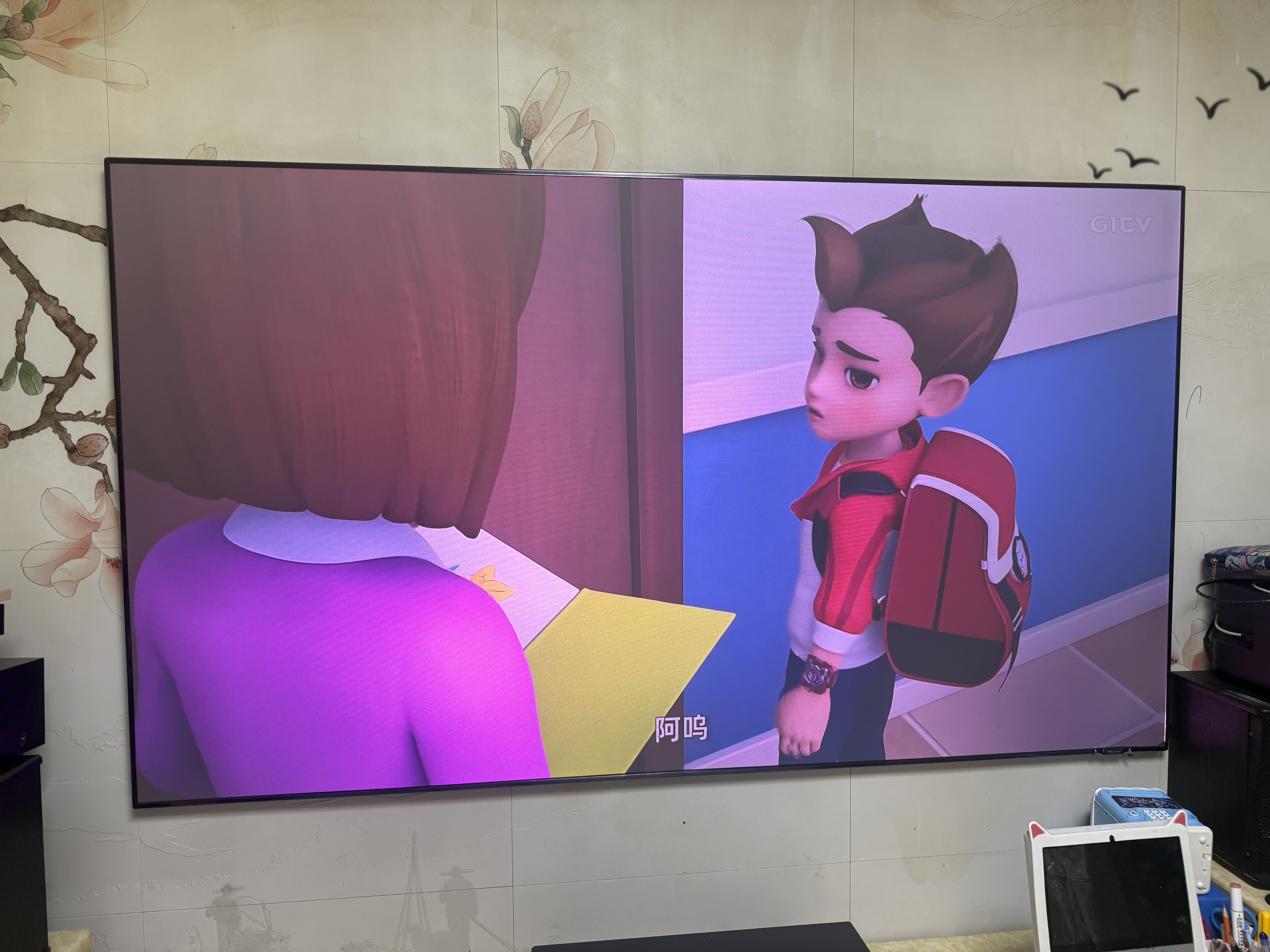 海信RGB-激光电视 星光S1 纯享版 80英寸 大屏护眼 75-80 80L7QR 世界杯定制 实拍图