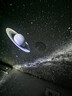 BOXVOUS智能语音星空小夜灯卧室床头氛围灯触摸声控投影星空情侣女生礼物 【声控+触摸】智能语音版 主机+6张星盘 实拍图
