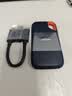 闪迪（Sandisk）2TB Type-c USB3.2 NVMe移动固态硬盘（PSSD）E61卓越版 1050MB/s三防保护 手机笔记本电脑外接SSD 实拍图