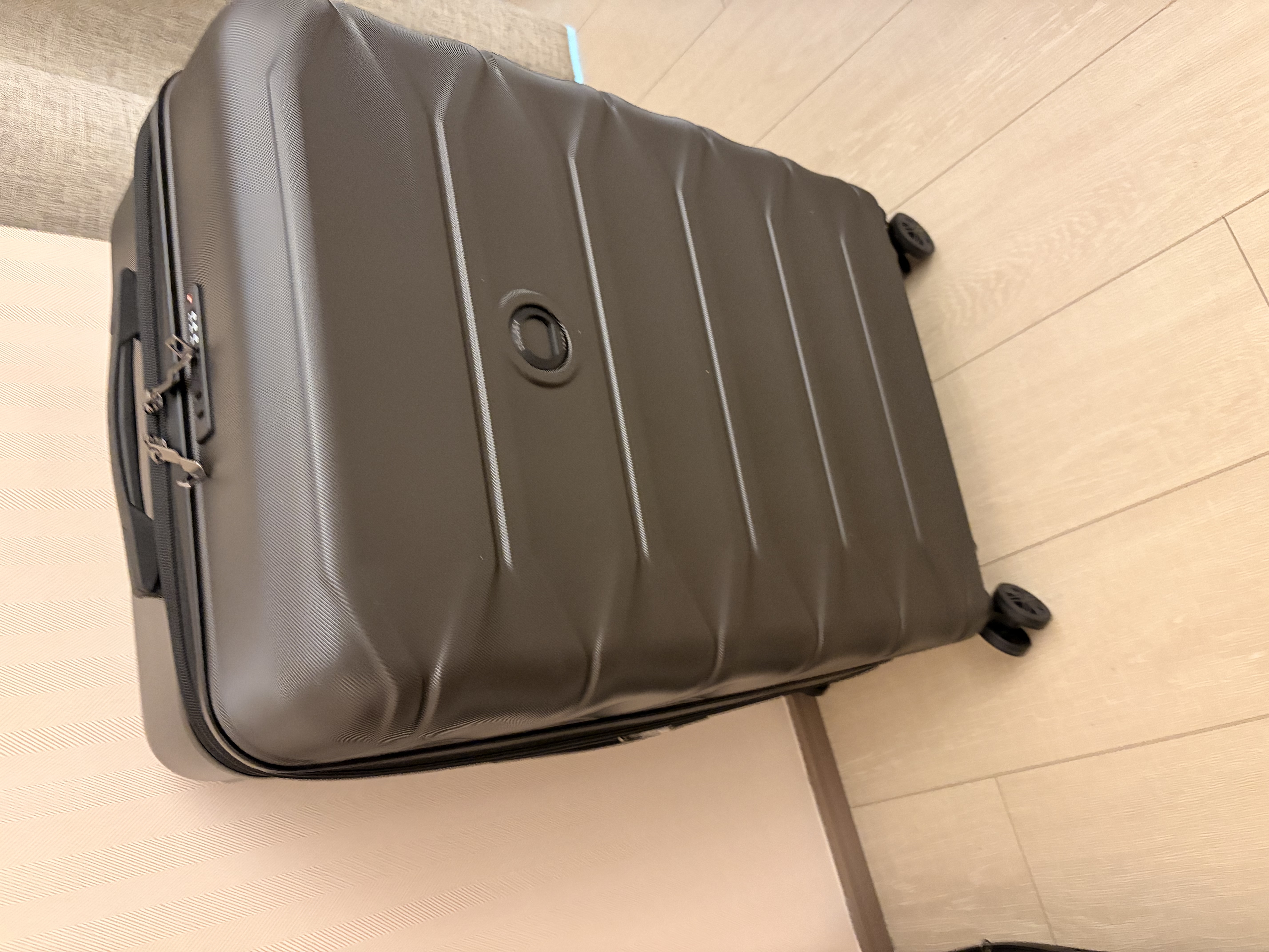 DELSEY行李箱20英寸+28英寸拉杆箱子母套装箱旅行大容量TSA密码箱 实拍图