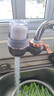 沁园（TRULIVA）净水器家用水龙头过滤器直饮自来水滤水器前置超滤厨房卫生间通用除水垢余氯双出水可清洗滤芯多层 一机一芯【13级精过滤丨除氯去异味】 实拍图