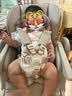 哈卡达宝宝餐椅婴儿成长椅学座椅多功能椅子家用餐桌椅子可折叠学坐神器 【升级款】-古兰凰Pro 实拍图