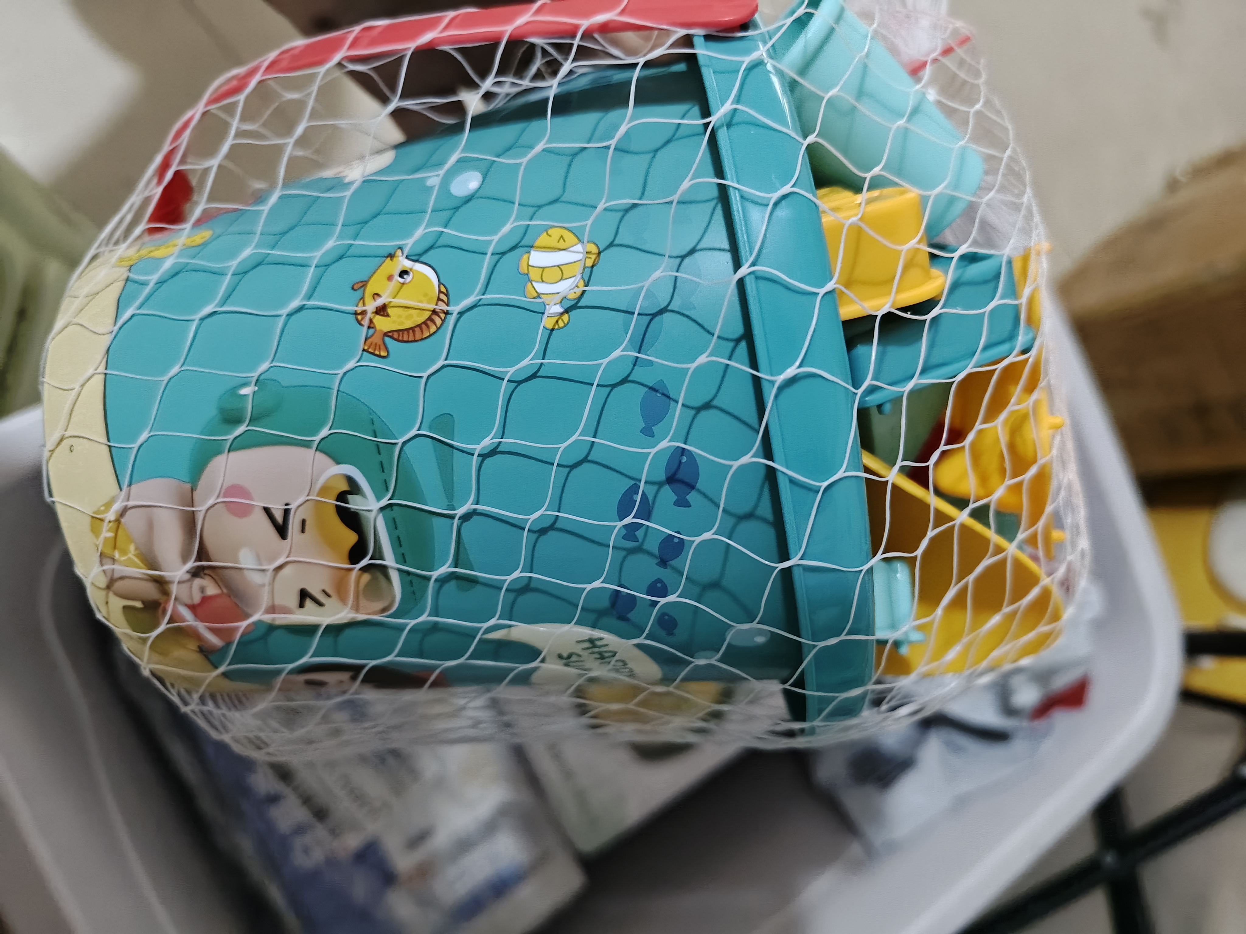 迪漫奇儿童沙滩玩具铲沙挖沙工具18件套宝宝玩沙戏水玩具桶3-6岁男女孩 实拍图