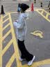 画枕眠（HUAZHENMIAN）黑色柳叶弯刀男士直筒高街修身显瘦长裤高街美式cleanfit微喇裤 黑色 【高质量】 L /建议110-125 实拍图