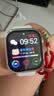 Apple/苹果 Watch S11 智能手表GPS+蜂窝款42毫米玫瑰金色铝金属表壳淡桃粉色运动型表带S/M MF984CH/B 实拍图