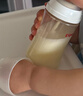 贝亲（Pigeon）自然成长翻盖直饮吸管 大童奶瓶330ml 经典款 18月+  AA278 实拍图
