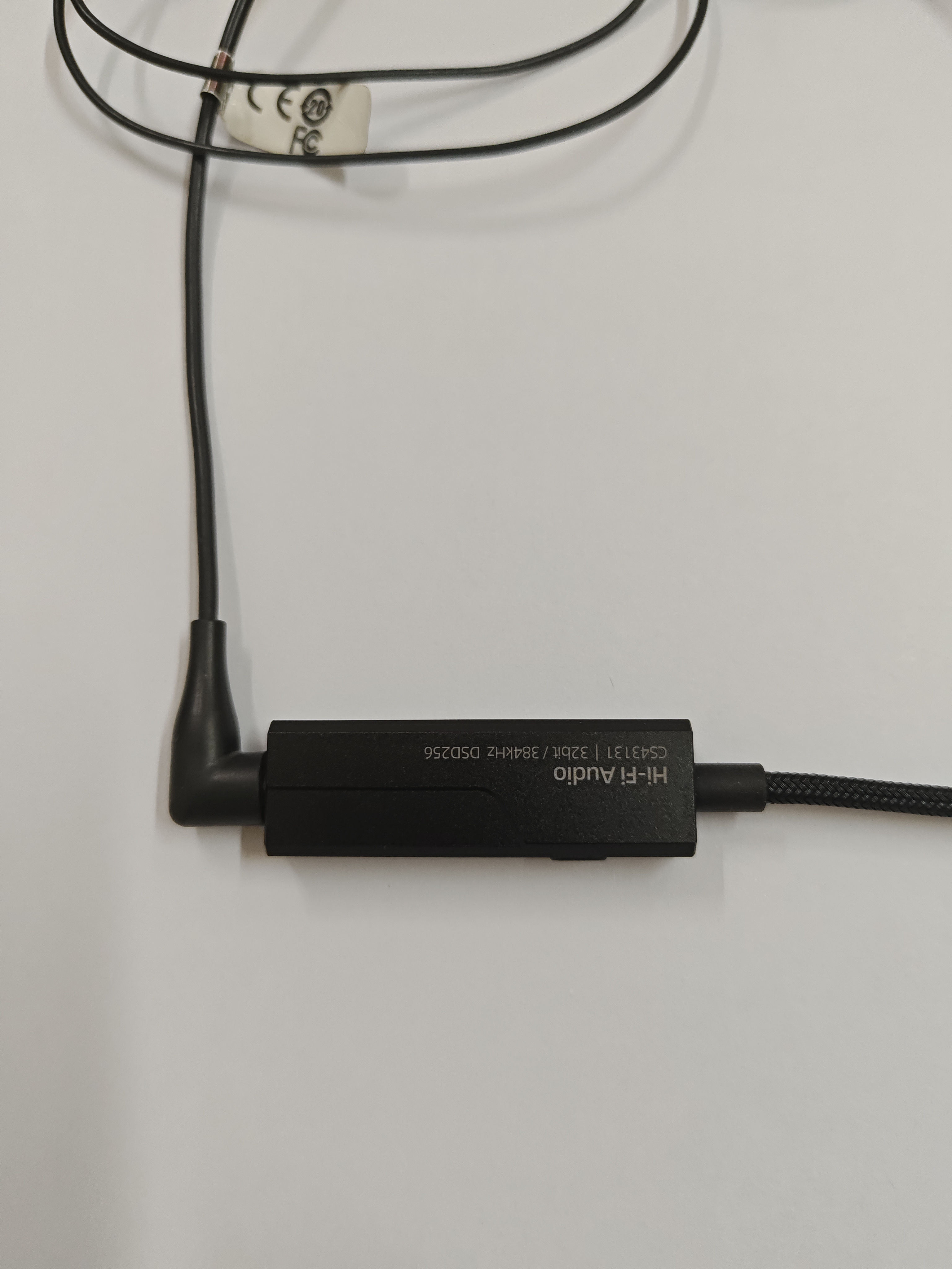 魅蓝HS1 HiFi解码耳放小尾巴 256硬解/APP调节/43131芯片/Type-C转3.5转接头解码支持线控 实拍图