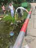 臻佑（Grsaed）儿童抄网抄网杆伸缩捞鱼网兜小鱼虾捕虫网鱼桶玩具套装 蓝色 实拍图