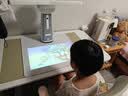 京东京造AI投影台灯学习机 20英寸无屏护眼 一键AI批改作业 AI辅导 幼小初全科同步智能神器家教学练一体机 实拍图