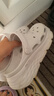 斯凯奇（Skechers）七夕情人节礼物洞洞鞋女士夏季凉拖鞋泡泡鞋厚底外穿沙滩鞋踩屎感 实拍图