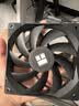 利民（thermalright）TL-C12C EXTREM 黑色12cm机箱风压扇 双滚珠轴承 4PIN串接PWM接头 1850转速 实拍图