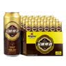 雪花啤酒(Snowbeer)金威纯酿 500ml*24听 自营热销商品七夕送礼 实拍图