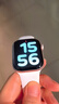 Apple/苹果 Watch S11 智能手表GPS款42毫米玫瑰金色铝金属表壳淡桃粉色运动型表带S/M MEUN4CH/B 实拍图