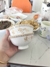 传世瓷碗碟套装家用景德镇欧式骨瓷碗筷陶瓷器吃饭套碗盘子中式 天鹅湖60件 60头豪华套装 实拍图