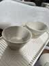 瓷牌茗茶具（cipaiming teaset）旅行茶具套装户外便携式陶瓷快客杯一壶四杯办公室功夫茶壶泡茶 白古茗1壶4杯+罐盘+棕皮包+巾夹 实拍图