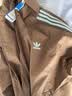 adidas通勤百搭三条纹休闲运动夹克外套男女春秋阿迪达斯三叶草   岩层深土地棕 (推荐选大一码)   S 实拍图