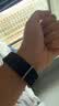 W&P新款适用苹果手表表带apple watch ultra3/2海洋硅胶双扣回环表带iwatch S11/10/9/8/SE 蓝色45 实拍图